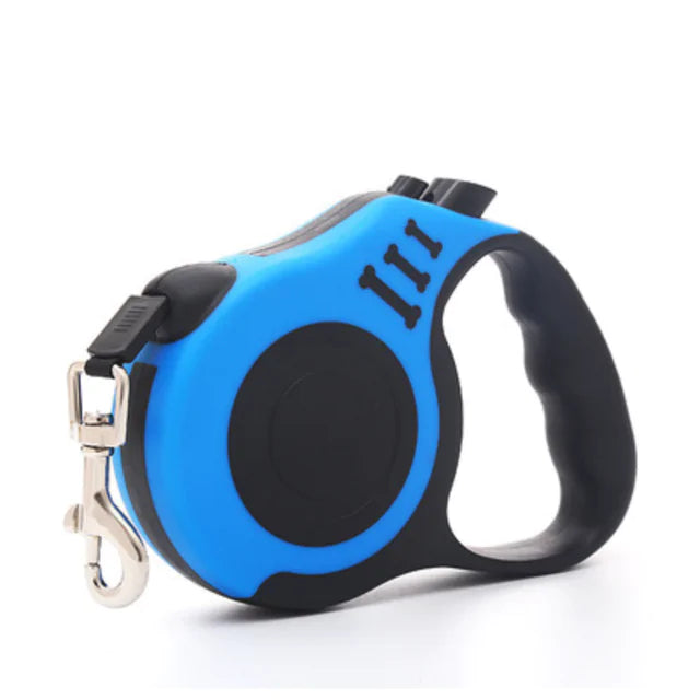 Led Lights Dog Leash (LED Lights on Handle for Increased Visibility)